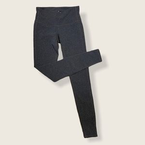 Athleta Chaturanga Style Gray Herringbone Leggings Tights Women’s Size XS